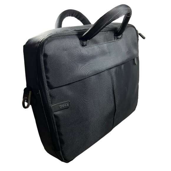 Dell Computer Case Travel Bag Carry On Detachable Shoulder Strap + Handle VG - Picture 1 of 4